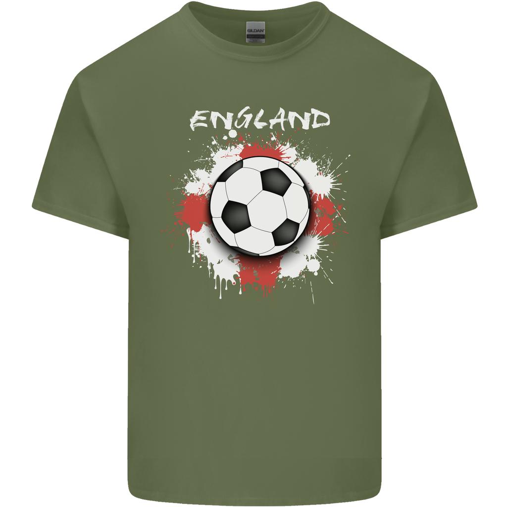 England Flag Football St George Cross Unisexs Light Cotton TShirt