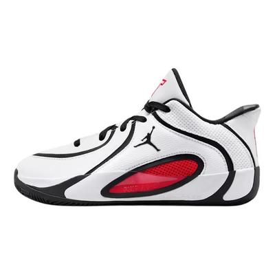 Air Tatum 4 GS Bílé University Red Dětské Tenisky Černé HQ4611-101
