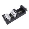 Mini Vise Clamp Smart Fractal for Drill Press Bench Heavy Duty Self Adjusting Aluminum Alloy for Crafts Jewelry Making
