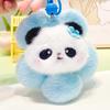 Fun Soft Plush Panda Head Keychain Ideal For Keyrings And Bag Accessories For Kids