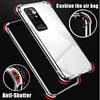Soft Silicone Shockproof Case for Xiaomi Redmi 10 2022 HD Transparent for Redmi 10 2022 6.5" 21121119SG Anti-Scratch Cover Shell