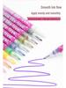 Cross 0.5mm Nail Art Pen Set - 12 Colors for DIY Dotting, Painting & Graffiti