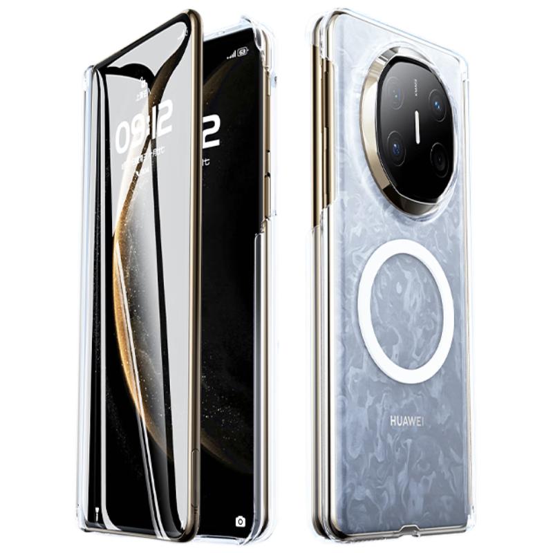 Double-Sided Full Coverage Case for Huawei Mate X7 Collector's Edition Foldable Screen Central Hinge Full Protection Shockproof