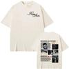 T-Shirt Bachata Romeo Santos Stile Vintage Foto Era Aventura Stampa Fotografica Cotone Nero Streetwear Merchandising per Fan