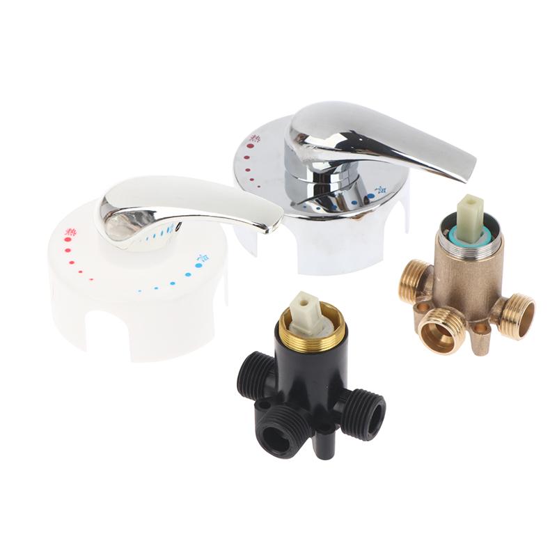 Wall-Mounted Mixing Valve Shower Valve And Cold Switch Electric Water Heater Exposed Shower Cold And Switch