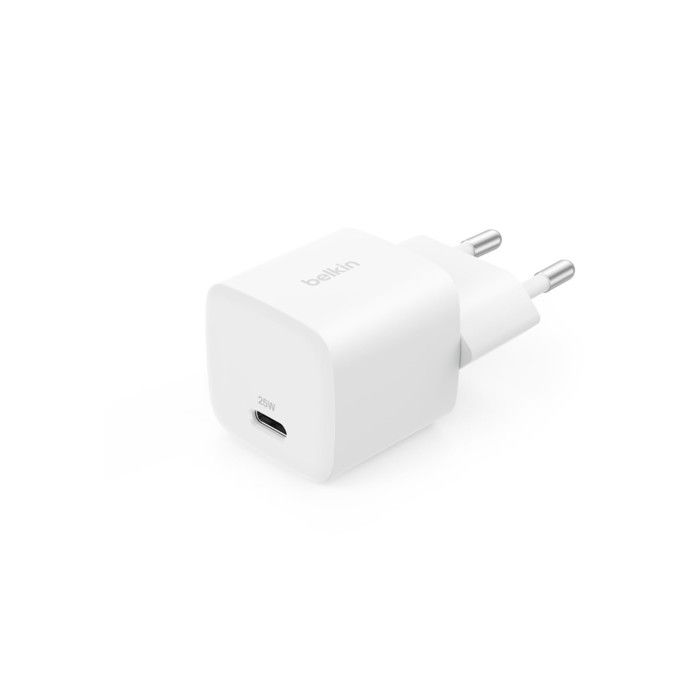 Belkin Caricatore USB-C 25W PD 3.0 PPS Compatto Universale Per iPhone Samsung iPad