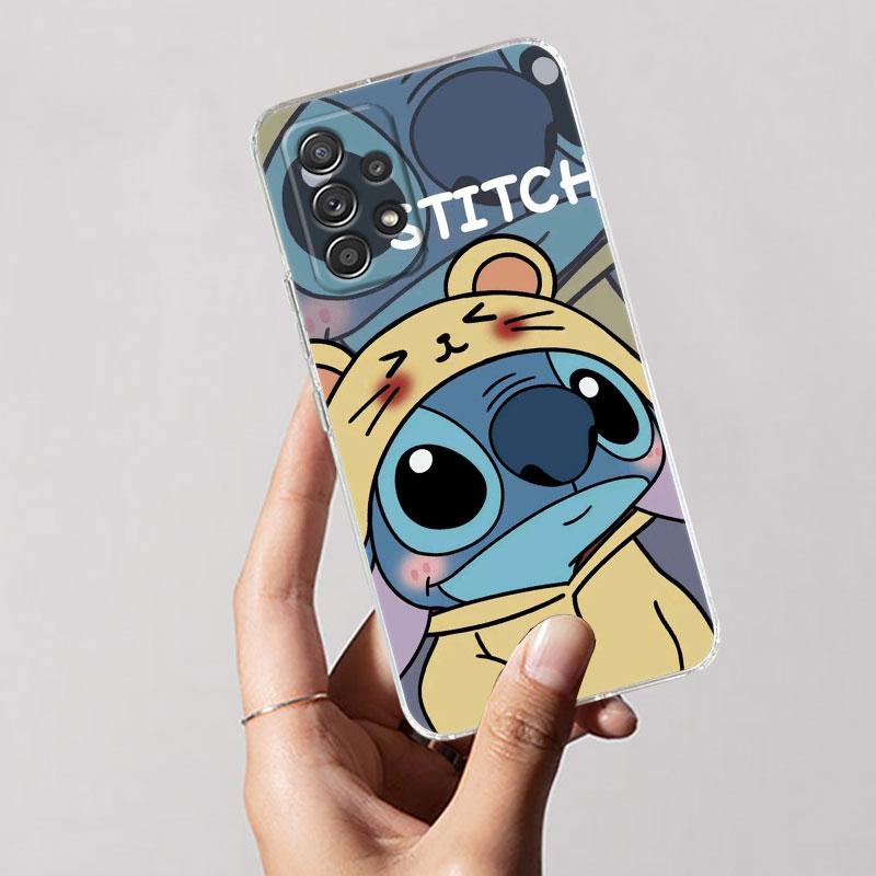 Disney Cartoon Clear Case For Samsung Galaxy A57 A37 A56 A36 Cases A55 A54 A35 A26 A07 A17 A16 A06 A34 A15 Soft Shockproof Cover