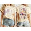 Autumn short sleeved T-shirt Harajuku Kpop Devil Hunter Y2k casual fashion cotton role-playing T-shirt for men and women