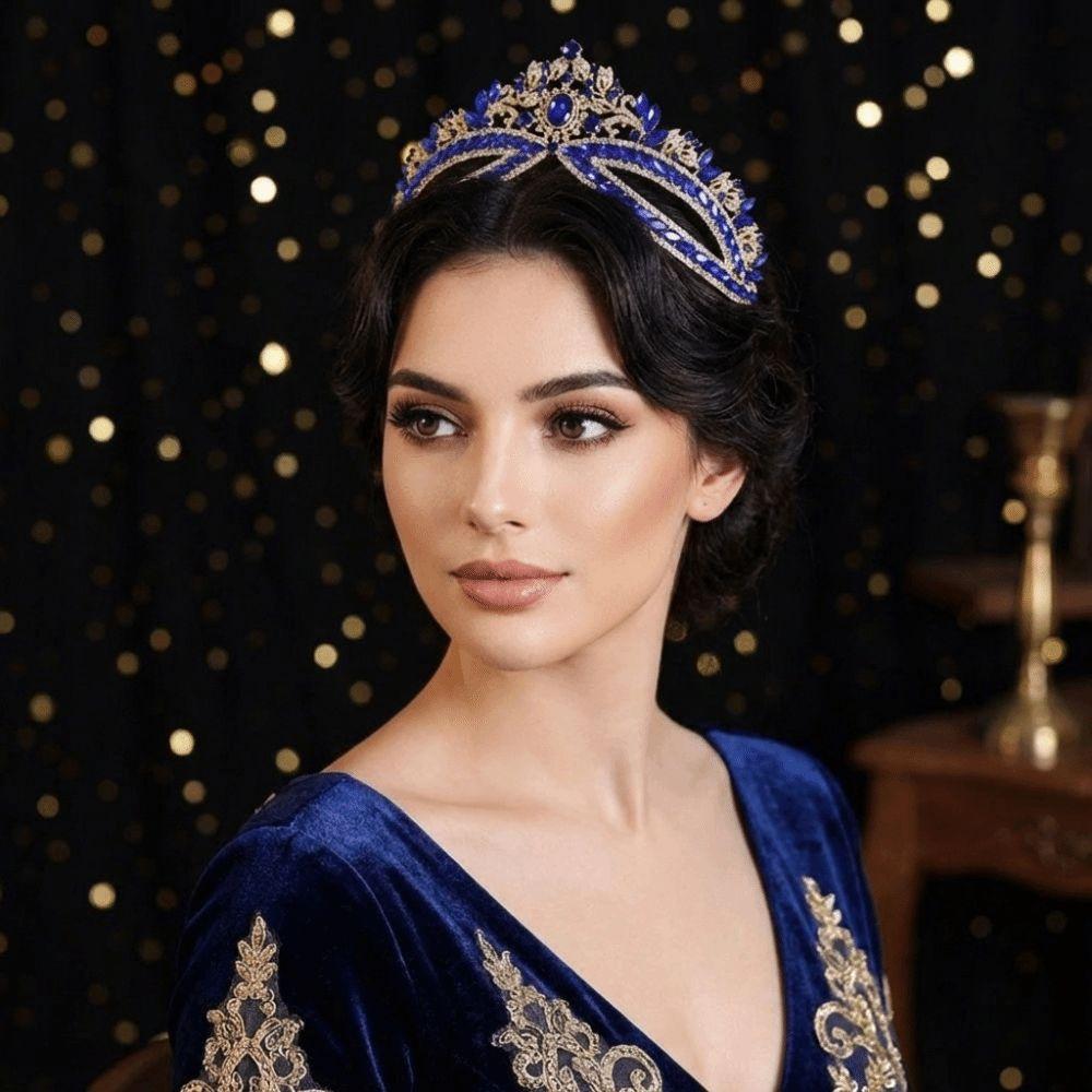 Baroque Style Wedding Crystal Crown Gorgeous Design Queen Crown Bridal Tiara  Bridal Accessories