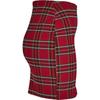 Jupe Femme - Urban Classic - Checker - Rouge/Noir - Mini-jupe - Style Britannique