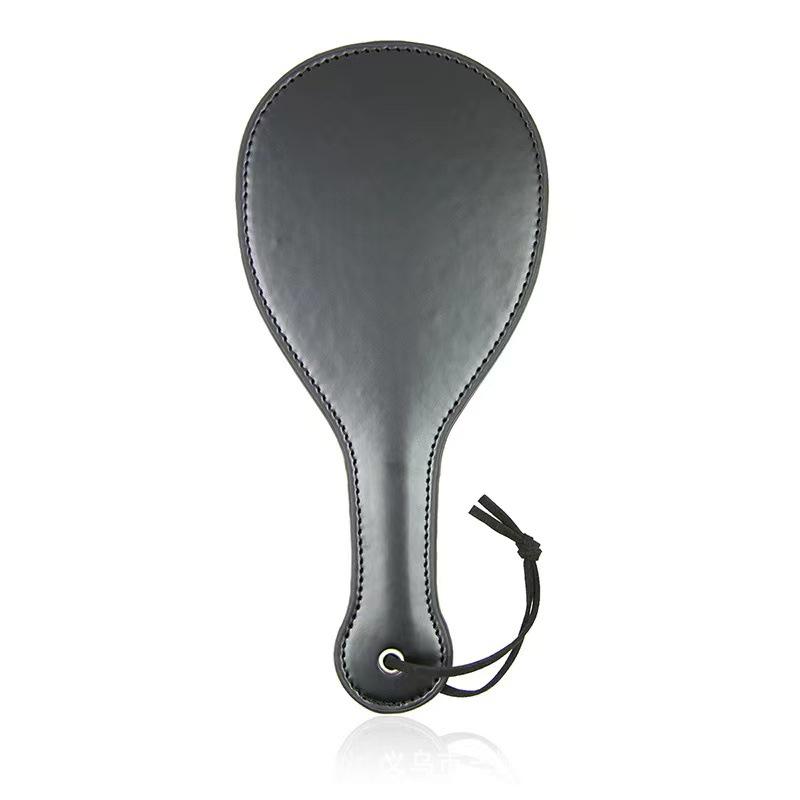 PU Leather Spiked Paddle - Couples' Flirtation and Spanking Toy.