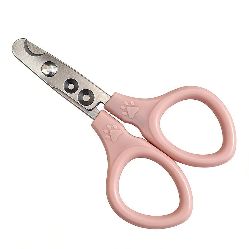 

Cat and Dog Combined Stainless Steel Nail Clippers - Perfect for Trimming Nails. Special Blind Nail Clipper for Pets. Nail Pet Scissors. розовый