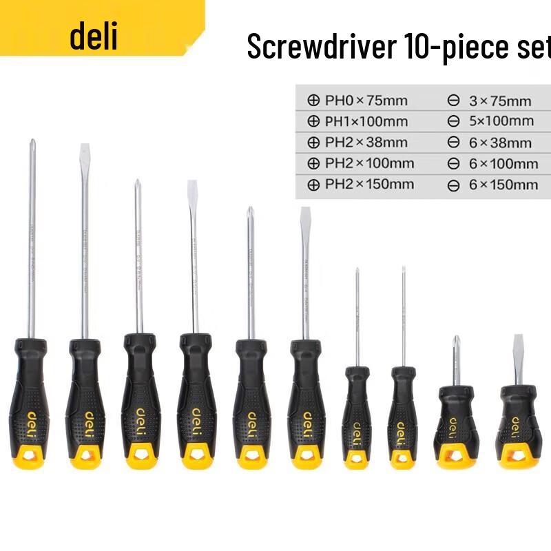 Deli Magnetic Screwdriver Set