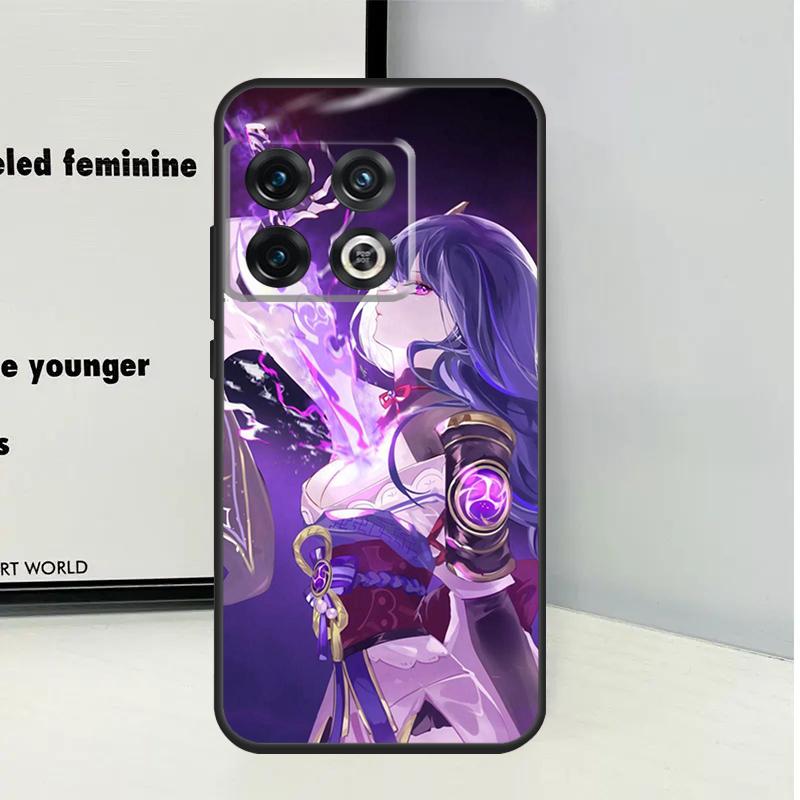 Genshin Impact Raiden Shogun Case For OnePlus Nord 3 2T N30 N20 N10 CE 2 Lite OnePlus 10T 12R 10R 8 9 10 Pro 11 12 Cover