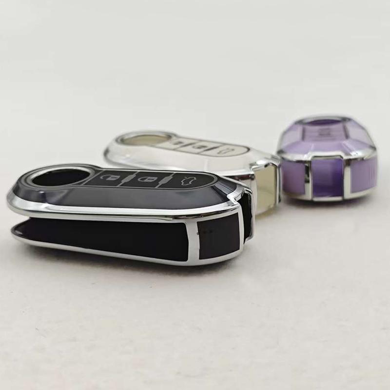 Yeni TPU Araba Çevirme Anahtar Kılıfı Kabuk FIAT 500 Ducato Punto Panda Lancia Musa Citroen Jumper Peugeot Boxer Aksesuarları