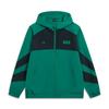 LiNing Sports Trend Series Simple Comfortable Color Block Hooded Zipper Loose Windbreaker Men Outerwear AFDVG91-3