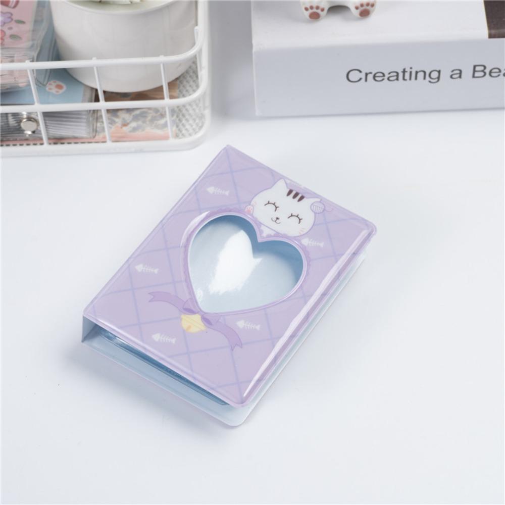 3 Inch Photo Album PVC Photocard Holder Cute Idols Cards Collect Book