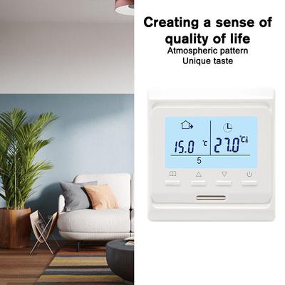 Water Heating Universal Panel, Water Floor Heating Constant Temperature Temperature Temperature LCD Intelligent Controller, I0H7
