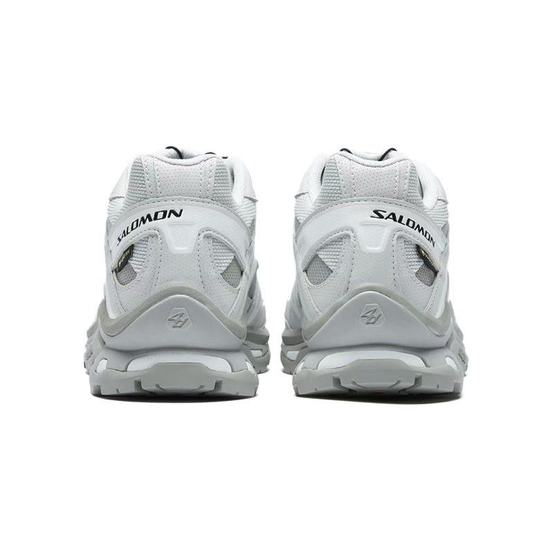 SALOMON XT Quest Abrasion Resistant Waterproof And Breathable Thermal Low Top Hiking Shoes Unisex Gray White L47429600