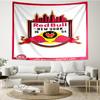 New York Red Bulls Crest Printed Tapestry, for Bedroom,Livingroom, Dormitory, Large Wall Decor, Fabric Decor Fan Birthday Gifts