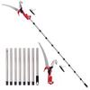 High-Altitude Tree Pruner with Labor-Saving Splicing Pole