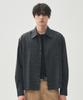 MINAV Check Crop Shirt [Charcoal]