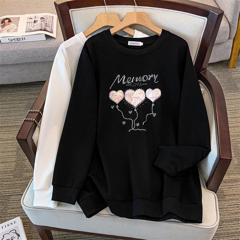 

Plus Size 300 Jin Loose Hoodie for Autumn/Winter - Bust Sizes 150/160/170 3XL