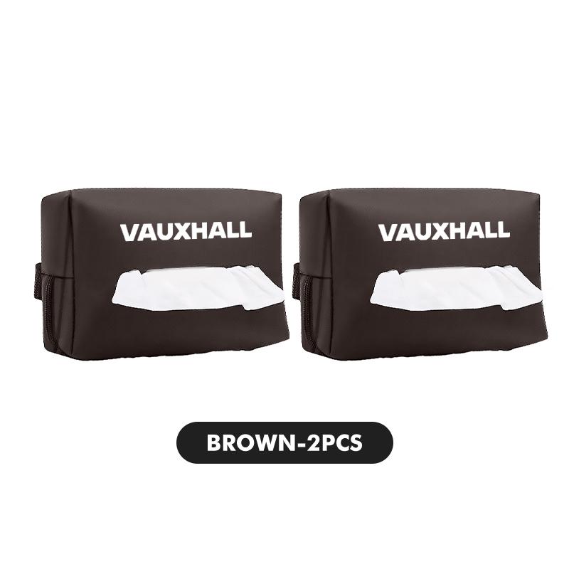 Leather Car Seat Tissue Box Hanging Bag Headrest Paper Cover For Vauxhall Tigra Corsa VXR Astra D G J H Zafira Vectra