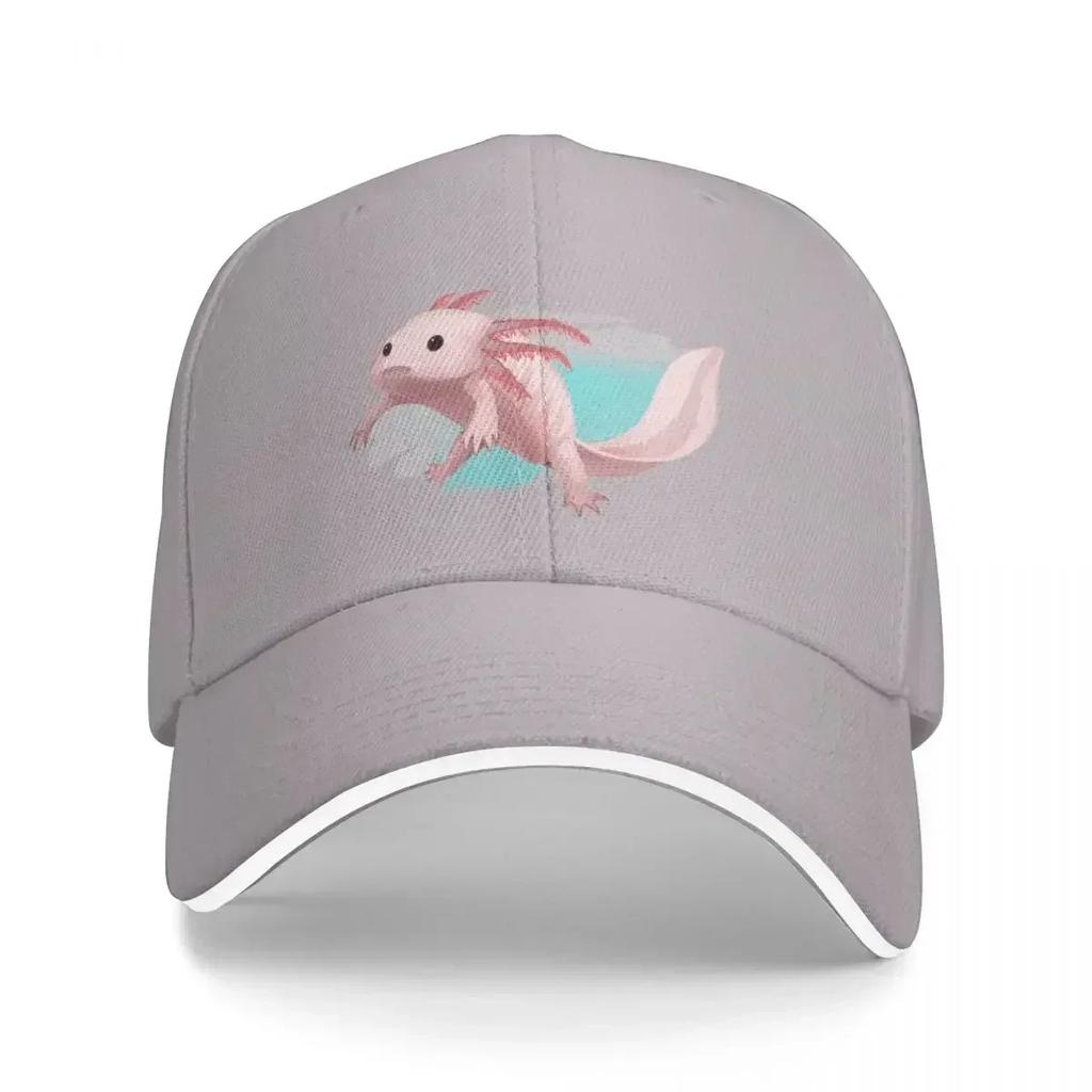 Axolotl Baseball Cap Sunhat Golf Hat Genuine Anime Beach Outing Unisex Womens