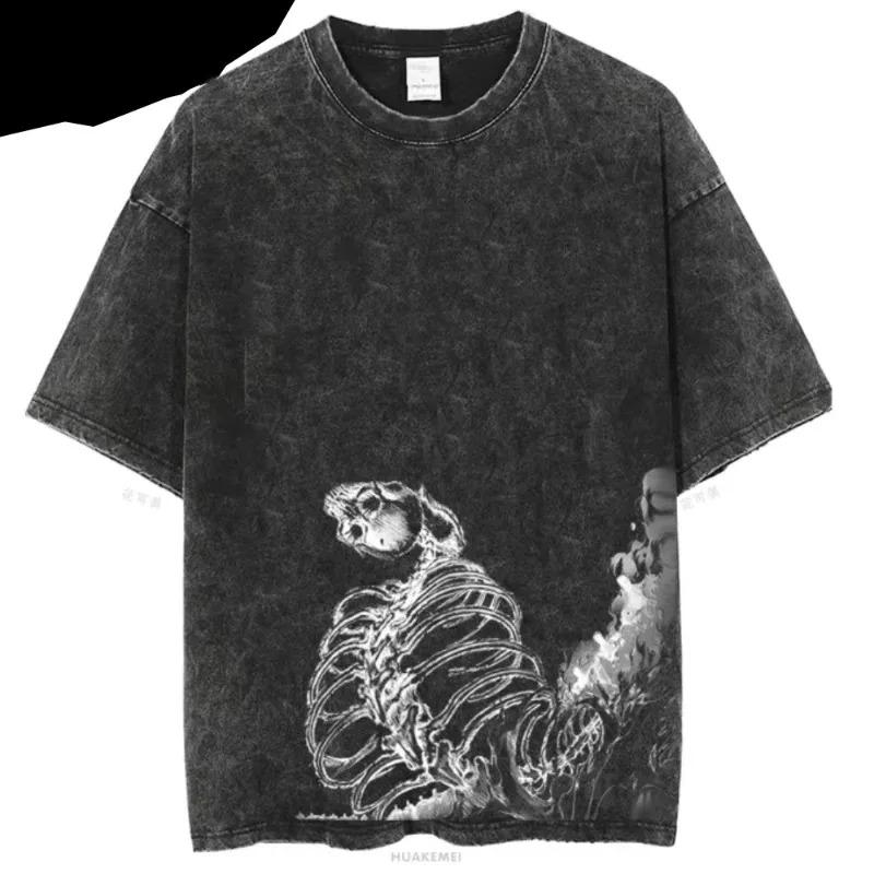 2026 Short Sleeved Round Neck Y2k Tshirt Unisex Clothing New in Top & Tees Unisex T-Shirt Anime Attack On Titan Eren Jaeger Printed