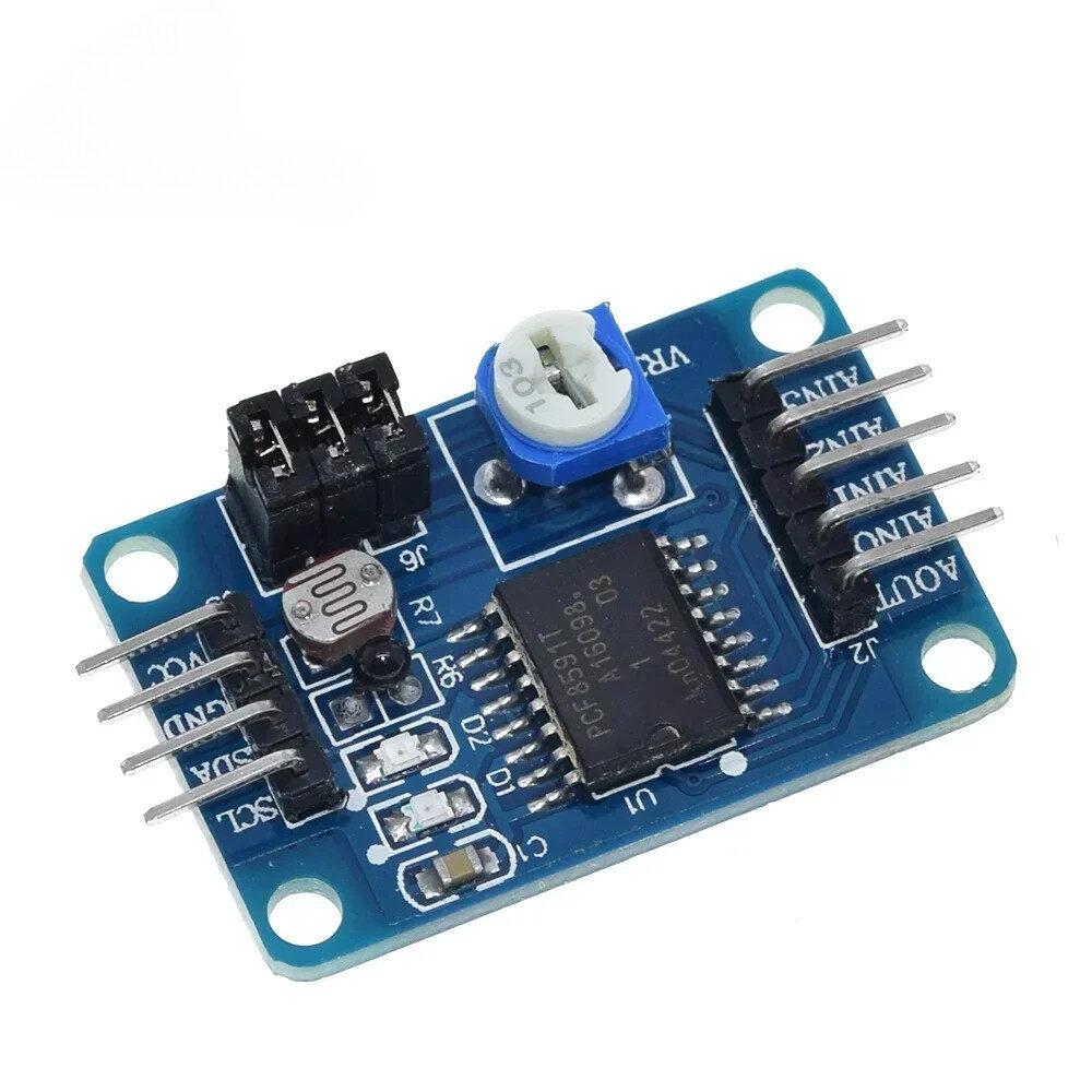 PCF8591 AD / DA Conversion of to Digital /Digital-to- Converter Module Temperature Illumination / With Cable