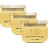 40 Blades Dog Grooming Blades Compatible with Andis/Oster A5/Wahl KM-10 Series Dog Clippers Replacement Blades,Detachable Dog Clipper