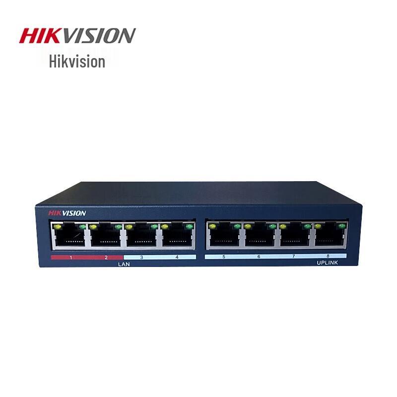 

Hikvision 8-Port 100M Unmanaged Ethernet Switch