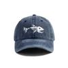 Fish Bone and Fish Bone Printed Baseball Caps Are Ideal Equipment for Minimalist Travel for Both Men and Women