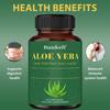 Organic freeze-dried aloe vera 180 mg, 120 capsules
