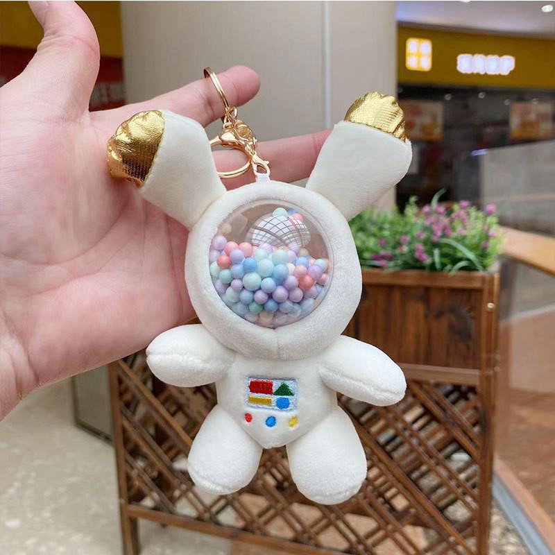 Unique Plush Bear Astronaut Keychain In Soft Colors Perfect For Children Birthday 15cm Gift