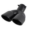Universal 63mm Car Muffler Exhaust Tip Tail Pipe Stainless Steel Car Rear Tail Throat Car Accessories