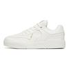 Anta Collection Life Gaufrettes Résistantes à l'abrasion Respirantes Basse top Chaussures de Skateboard Femme Ivoire Blanc 122148081R-3