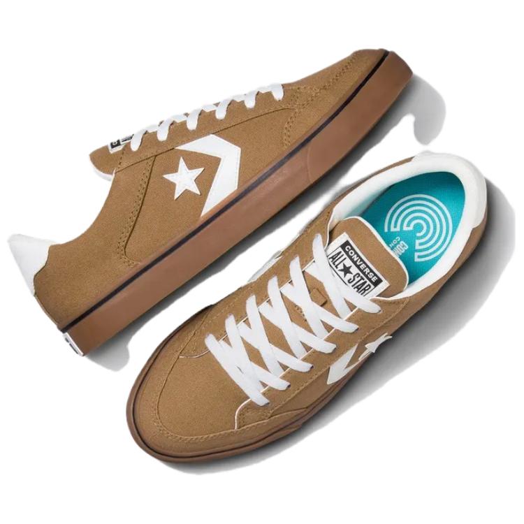 Converse Tobin Comfortable Non-Slip and Abrasion Resistant Low-Top Board Shoes Unisex Yellow