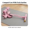 Abdominal Exercise Assistant Cushioned Suction Cup Sit-up Bar