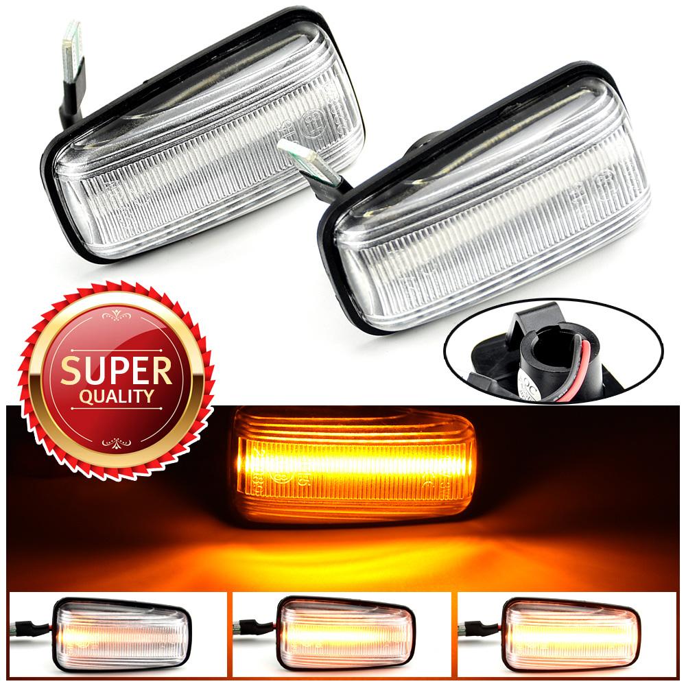 Dynamic Led Turn Signal Side Marker Light For Peugeot 306 106 406 806 Expert Partner For Citroen Berlingo Jumpy Saxo Xantia XM