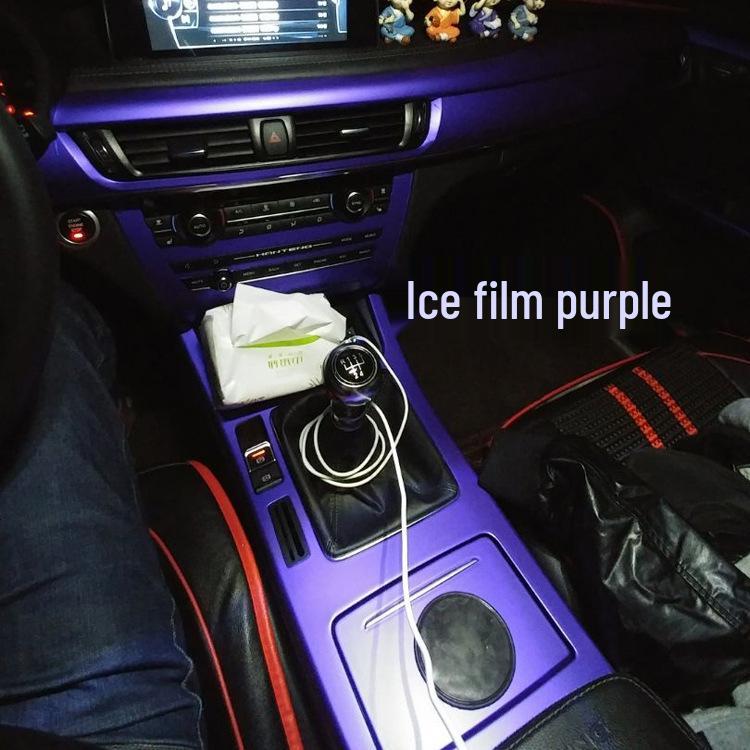 Hanteng X7 Interior Carbon Fiber Protection Stickers for Console and Window Trim