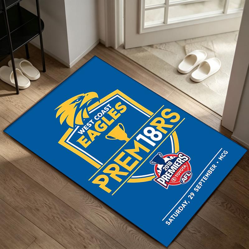 West Coast Eagles A Rug Suitable for Office Chair Areas Living Rooms and Computer Desks Perfect for Home Offices and an Ideal Holiday Gift