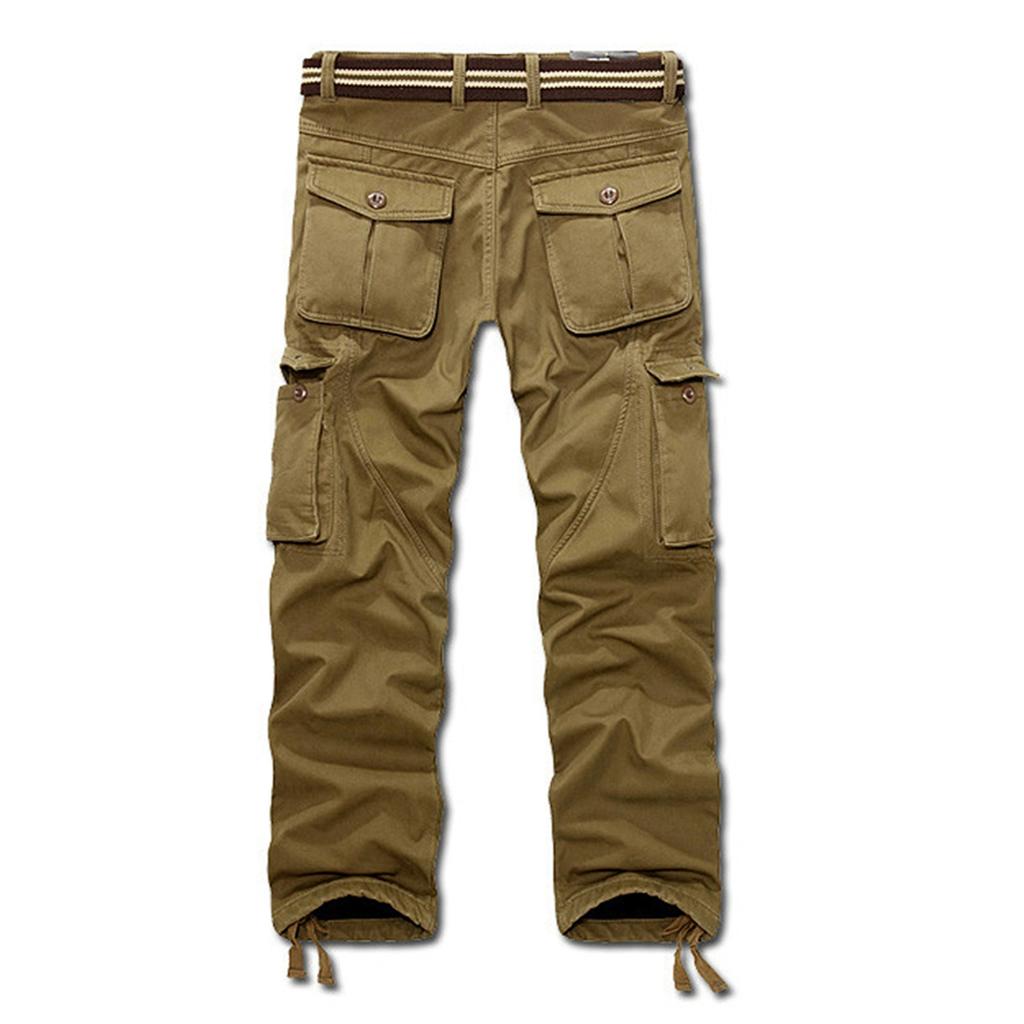 Men's Workwear Trousers Loose Padded Trousers Thickened Casual Cotton Men's Trousers