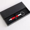 Multifunctional Outdoor Six-In-One Touch Screen Writing Short Scale Multi-Purpose Keychain Screwdriver Metal Gadget Pen