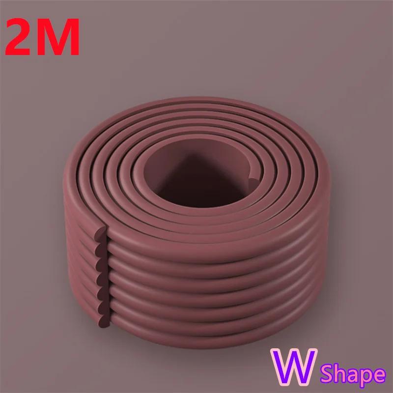 2M Baby Safety Corner Protector Solid Color Edge Guards for Childproofing Home Furniture Corners Table Angle Protection Tape