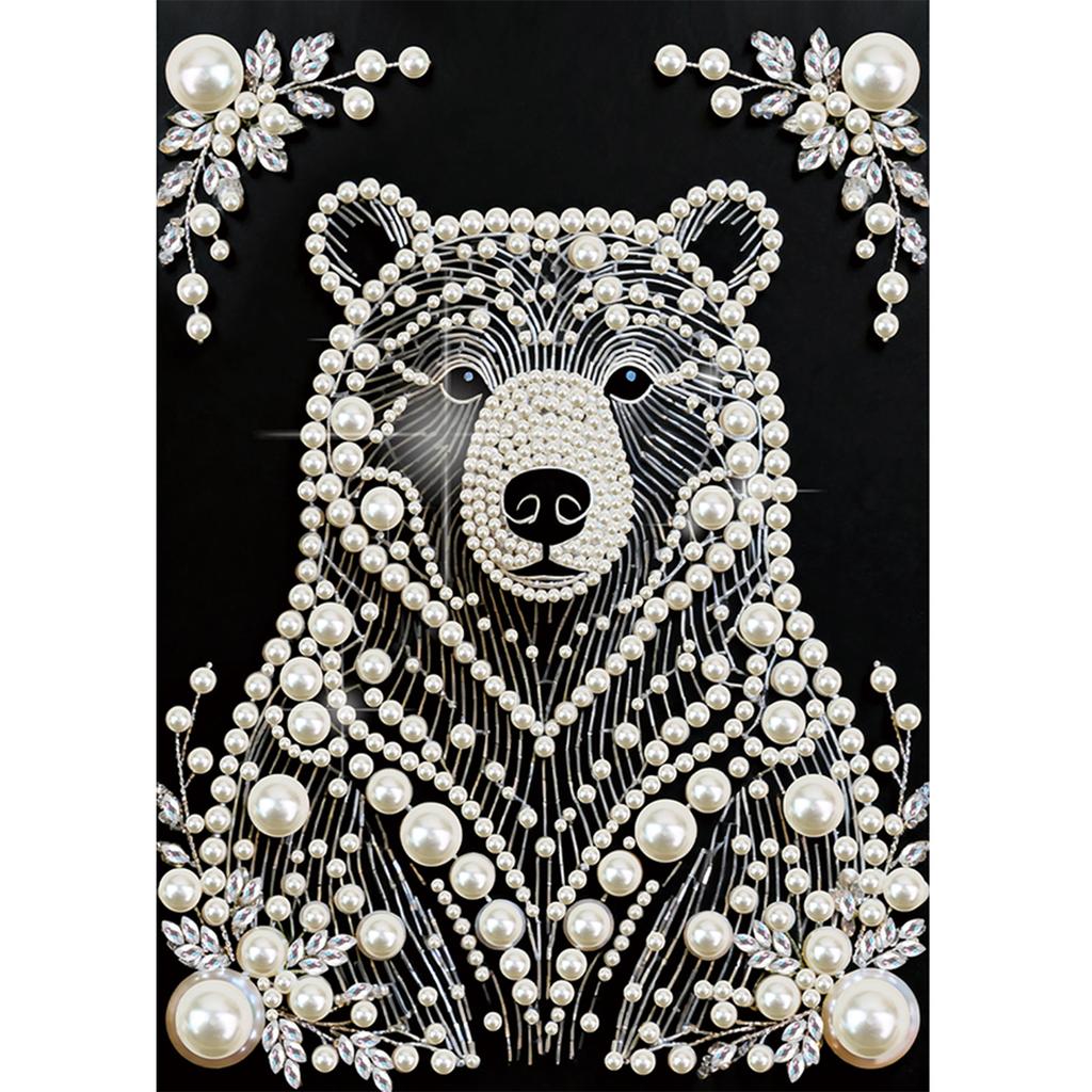 Animal Special Shaped 5D DIY Partial Drill Diamond Painting Kits for Adults Beginners Home Decor Diamond Art Kit 11.81x15.75inch