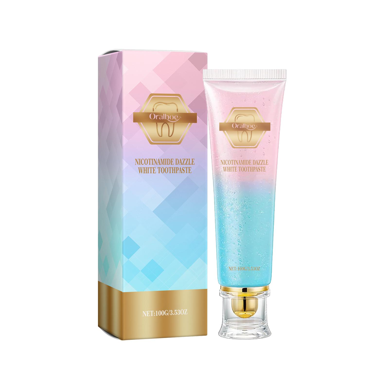 

Зубная паста Oralhoe Niacinamide Clean Odor Stain Care Зубы Ежедневный уход за полостью рта Мятная зубная паста