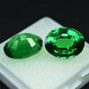 Flawless Ceylon Tsavorite Green Garnet 20 Ct Loose Oval Excellent Shape Gemstone