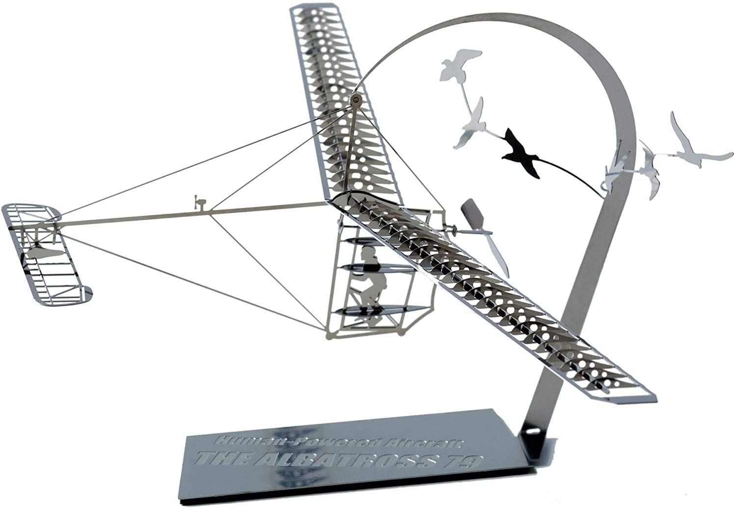 

Aerobase 1/144 Серия летательных аппаратов с мускульным приводом Альбатрос 79 Металлический сборочный набор H003